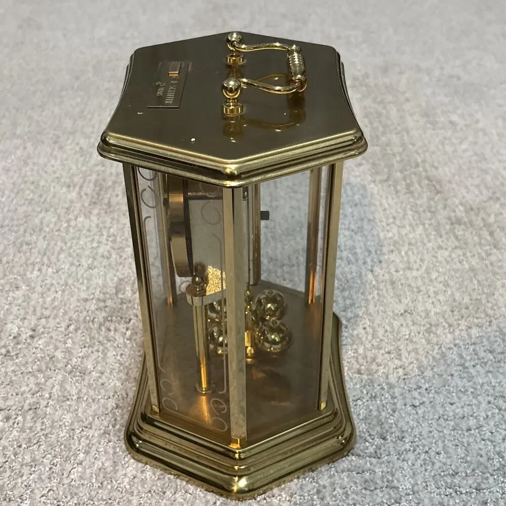 Bulova McDonnell Douglas quartz Vintage clock mantle